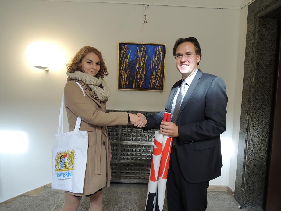 Besuch in der Staatskanzlei